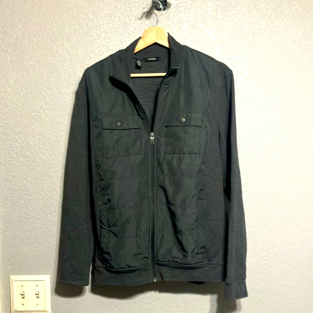 Alfani Gray Lightweight Shirt Jacket with Classic Silhouette